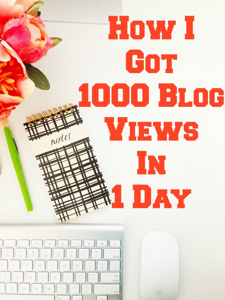 1000 blog views