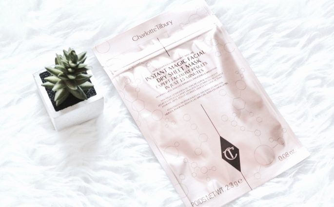charlotte tilbury instant magic facial dry sheet mask review