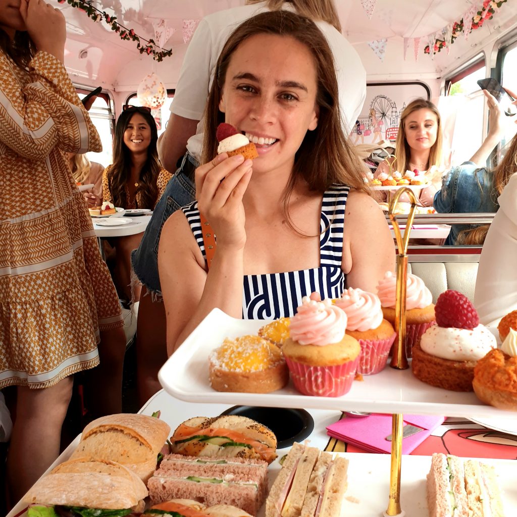 London Afternoon Tea Bus Tour pastries